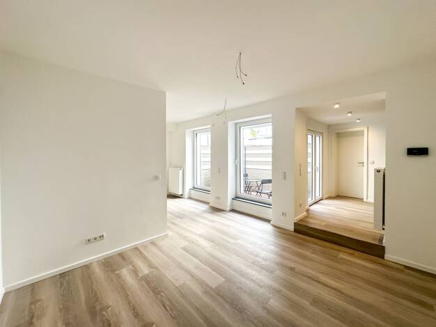 Terrassenwohnung zur Miete 1.100 € 1,5 Zimmer 44,2 m² EG Derendorf Stadtbezirk 1 40476