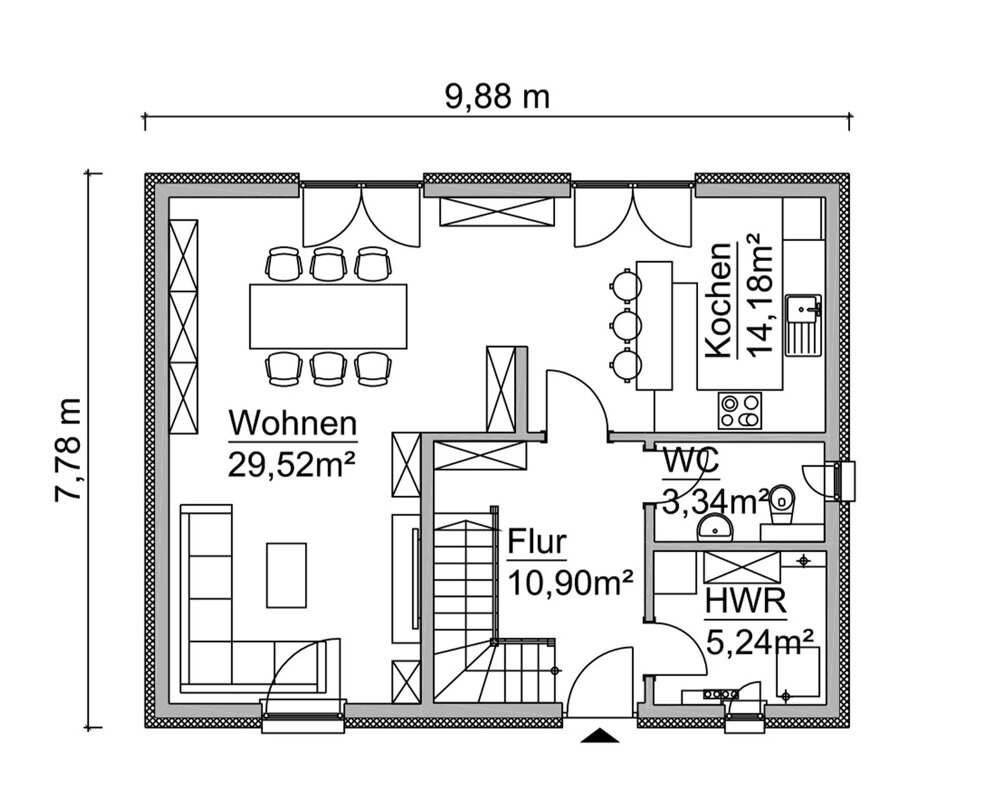 Einfamilienhaus zum Kauf 330.059 € 4 Zimmer 120 m²<br/>Wohnfläche 430 m²<br/>Grundstück Aschersleben Aschersleben 06449