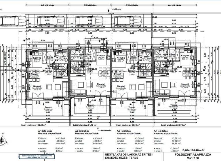 Grundstück zum Kauf 105.000 € 720 m² Grundstück Baugenehmigung vorhanden Balatonföldvár 8623