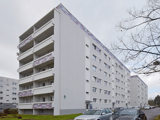 Wohnung zur Miete 415 € 3 Zimmer 70,4 m² 6. Geschoss Lindenweg 10 Heide Nord West 06120