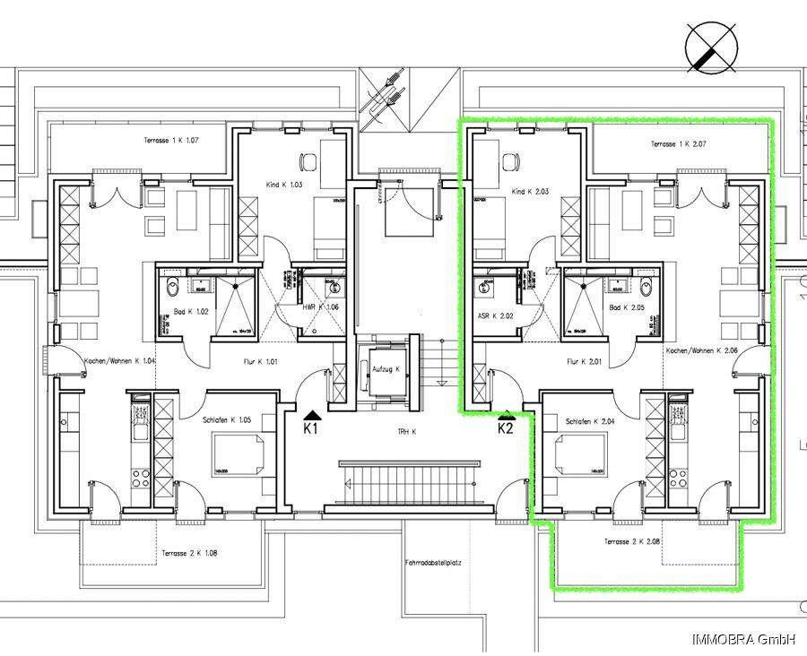 Wohnung zur Miete 1.444 € 3 Zimmer 96,3 m²<br/>Wohnfläche 1.<br/>Geschoss 01.02.2025<br/>Verfügbarkeit Neustadt Brandenburg an der Havel 14776