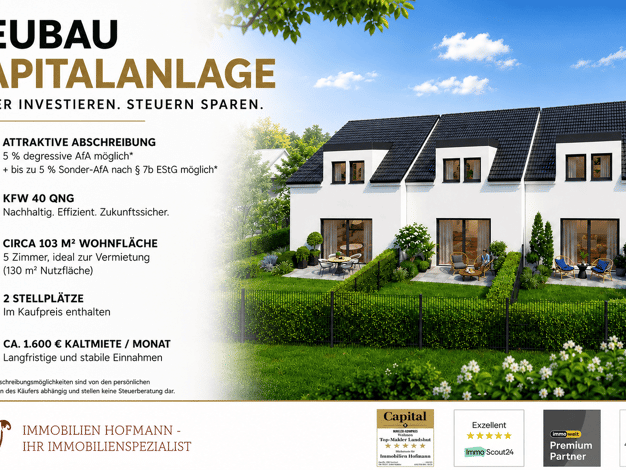 Reihenendhaus zum Kauf - Erstbezug 499.000 € 5 Zimmer 103 m² 179 m² Grundstück Baar Baar-Ebenhausen 85107
