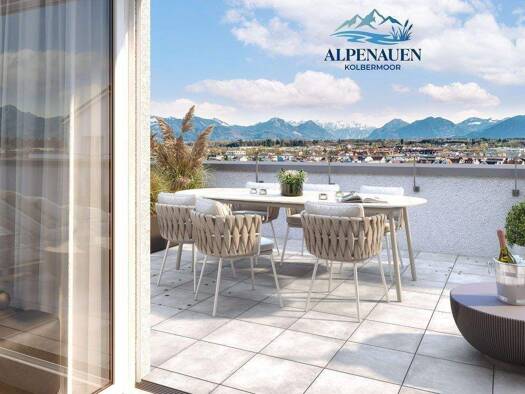 Penthouse zum Kauf - Erstbezug provisionsfrei 477.900 € 3 Zimmer 69,4 m² Kolbermoor Kolbermoor 83059