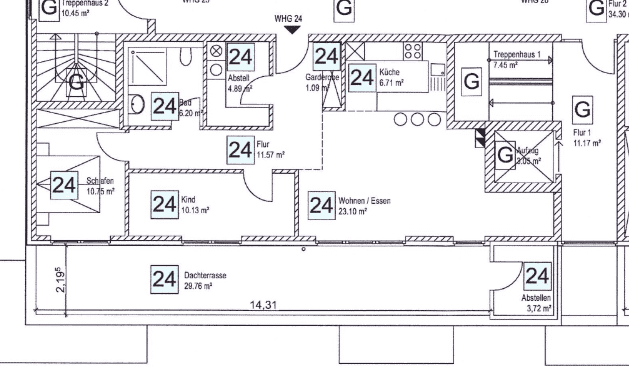 Wohnung zum Kauf provisionsfrei 449.000 € 3 Zimmer 94,5 m²<br/>Wohnfläche 3.<br/>Geschoss ab sofort<br/>Verfügbarkeit Ratzeburger Straße 9 Bad Oldesloe 24843