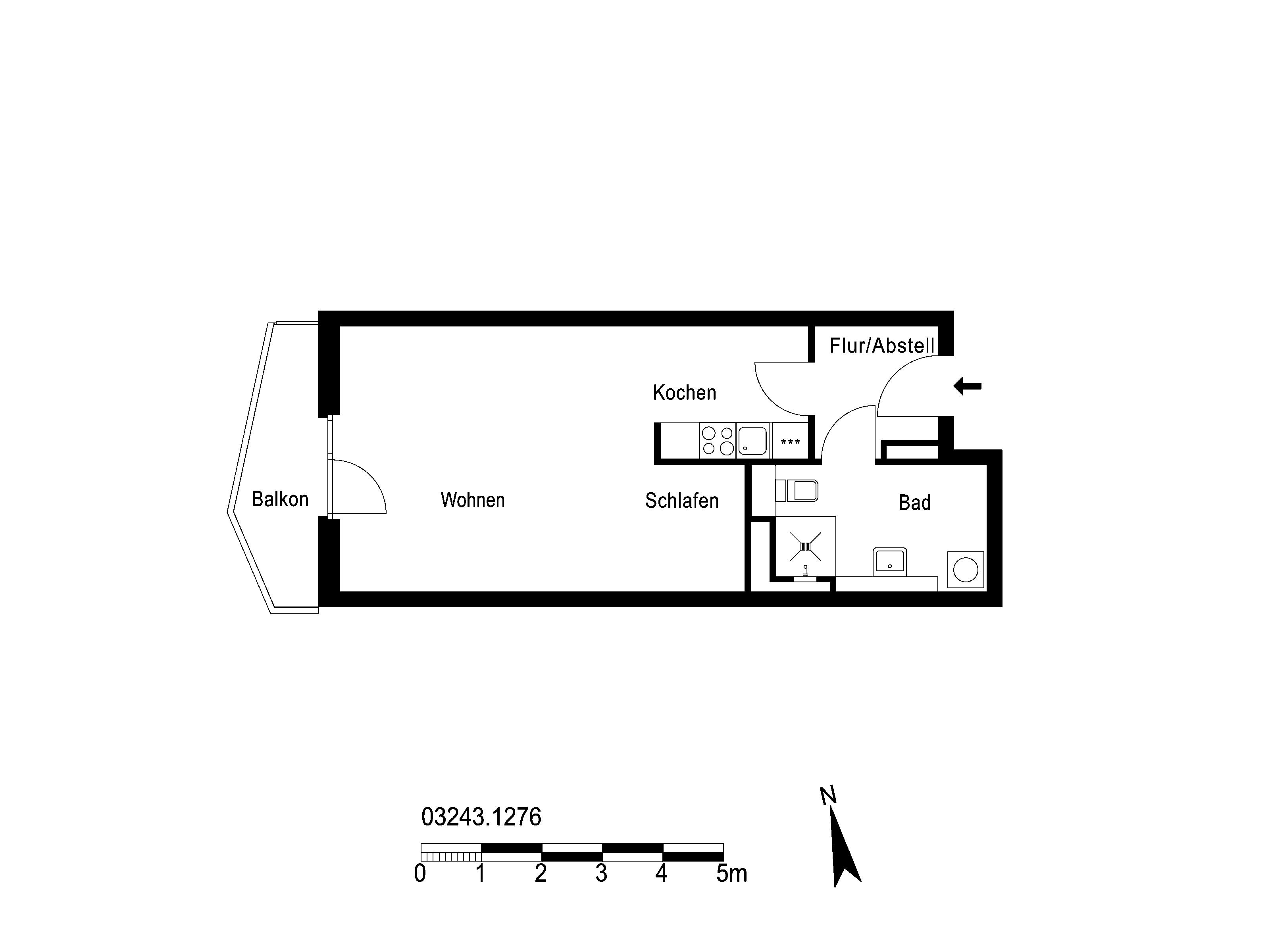 Wohnung zur Miete 753 € 1 Zimmer 44,7 m²<br/>Wohnfläche 1.<br/>Geschoss ab sofort<br/>Verfügbarkeit Zossener Straße 152 Hellersdorf Berlin 12629