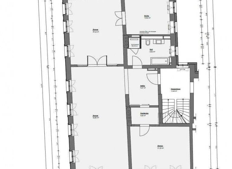 Wohnung zur Miete 2.020 € 3 Zimmer 134,5 m² 3. Geschoss Brautstr. 34 Eberswalde 16225