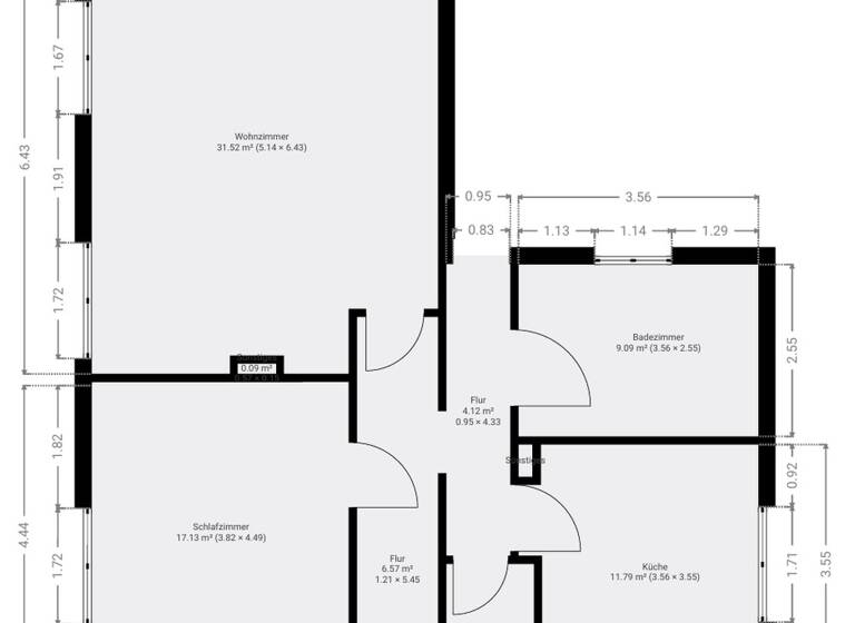 Wohnung zur Miete 710 € 2 Zimmer 82 m² Delligsen 31073