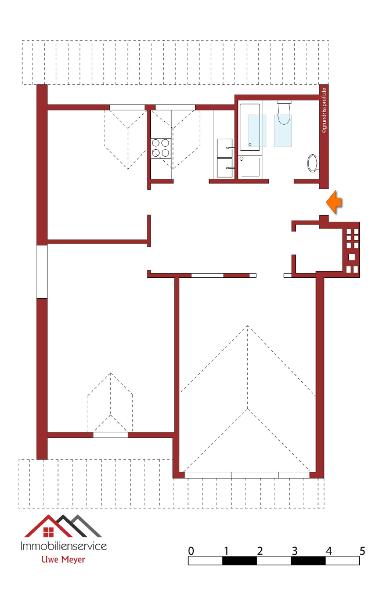 Wohnung zur Miete 580 € 3 Zimmer 74 m²<br/>Wohnfläche 4.<br/>Geschoss ab sofort<br/>Verfügbarkeit Schwebheim 97525