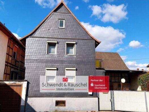 Einfamilienhaus zum Kauf 189.000 € 5 Zimmer 135 m² 654 m² Grundstück Borsdorf Nidda 63667