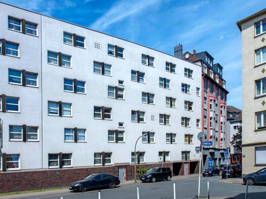 Wohnung zur Miete nur mit Wohnberechtigungsschein 479 € 4 Zimmer 86,3 m² 1. Geschoss frei ab 01.08.2026 Heckenstraße 5 Mitte Dortmund 44145
