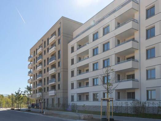 Wohnung zur Miete - Erstbezug nur mit Wohnberechtigungsschein 827 € 3 Zimmer 67,4 m² 7. Geschoss frei ab sofort Brunecker Straße Rangierbahnhof Südliche Außenstadt 90461