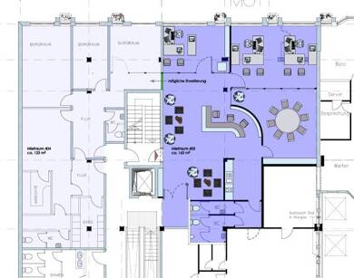 Büro-/Praxisfläche zur Miete provisionsfrei 163 m² Bürofläche Bahnhofstr. 10-14 St. Wendel St. Wendel 66606