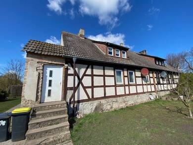 Doppelhaushälfte zum Kauf 10.000 € 3 Zimmer 123 m² 5.356 m² Grundstück Nechlin Uckerland 17337