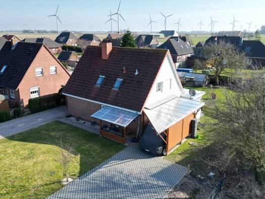 Einfamilienhaus zum Kauf 259.000 € 3 Zimmer 110 m² 989 m² Grundstück Kaiser-Wilhelm-Koog 25709