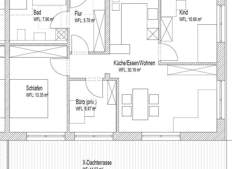Penthouse zum Kauf - Erstbezug provisionsfrei 489.000 € 4 Zimmer 89,3 m² frei ab sofort Erzgebirgsstr. 3 Neutraubling 93073