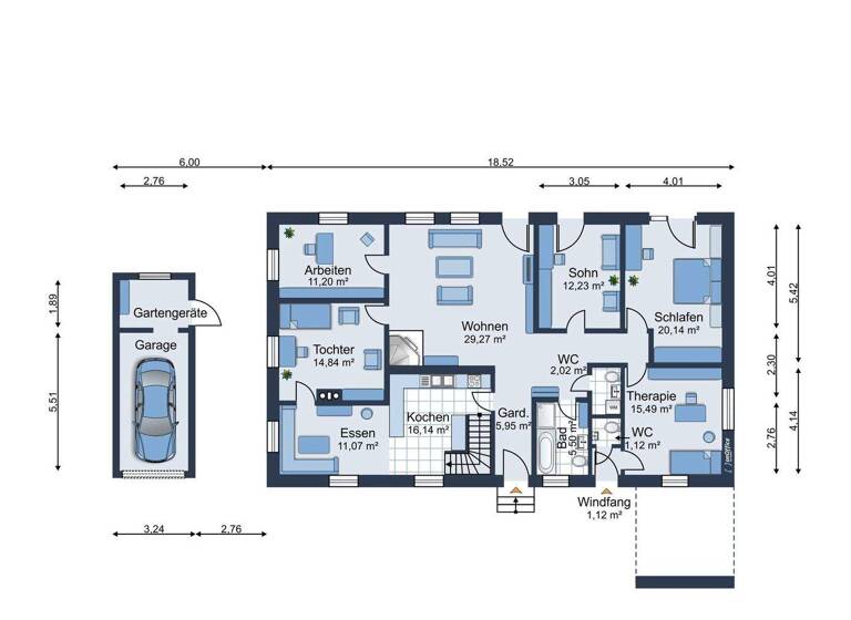 Mehrfamilienhaus zum Kauf 370.000 € 9 Zimmer 230 m² 3.204 m² Grundstück Schachen Albbruck 79774