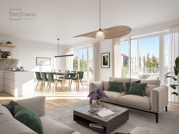 Wohnung zum Kauf - Erstbezug 425.000 € 2 Zimmer 42,9 m² 3. Geschoss frei ab 01.12.2026 Wien / Wien 3., Landstraße 1030