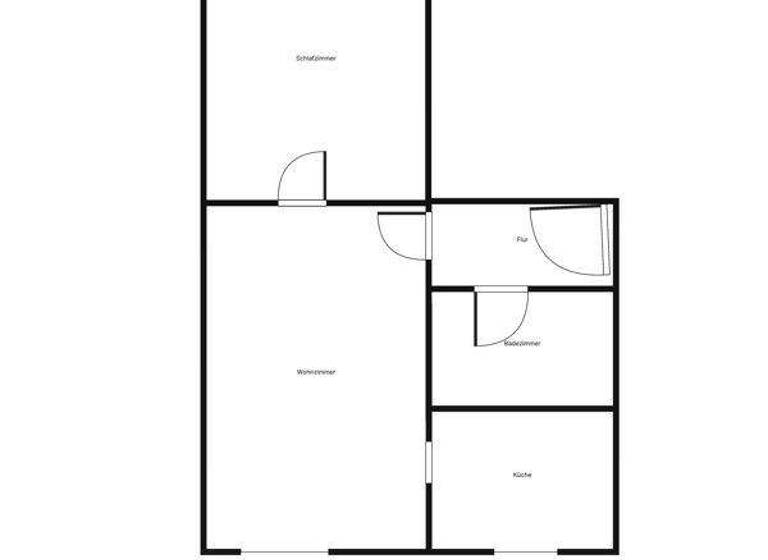 Wohnung zur Miete 562 € 2 Zimmer 45,5 m² 4. Geschoss frei ab 08.03.2026 Greflingerstraße 37 Ostenviertel Regensburg 93055