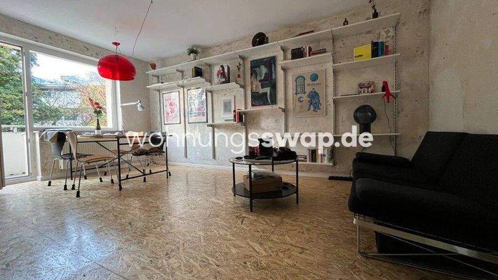 Studio zur Miete Tauschwohnung 404 € 2 Zimmer 48 m² 2. Geschoss Wilhelmsburg Hamburg 21107