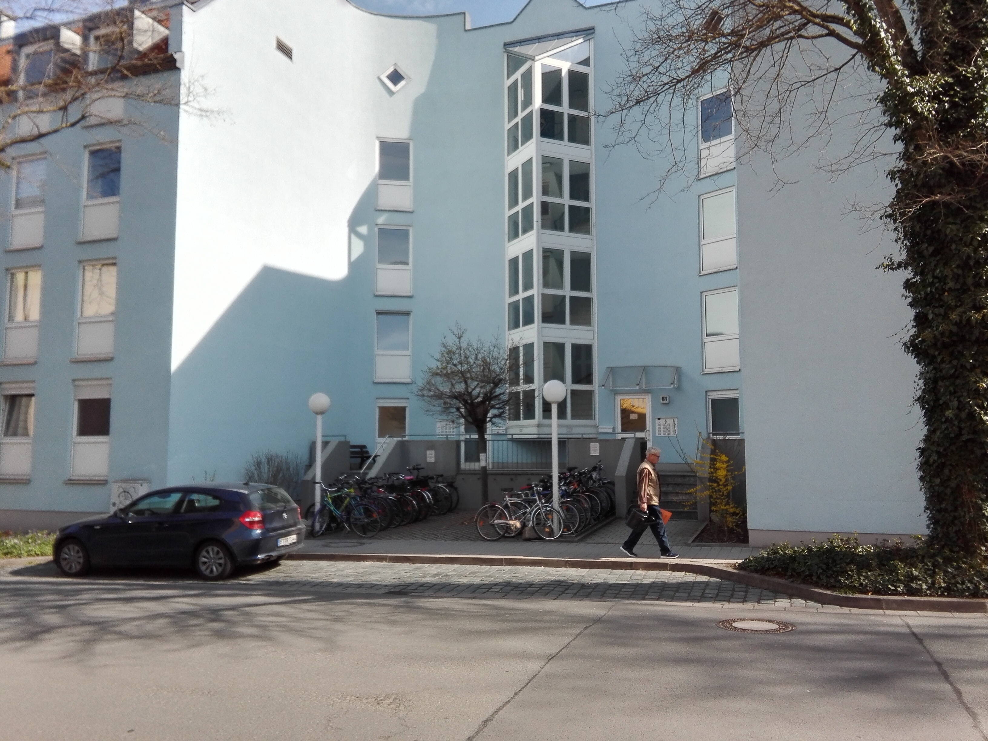Wohnung zur Miete 567 € 2 Zimmer 51,6 m²<br/>Wohnfläche 3.<br/>Geschoss ab sofort<br/>Verfügbarkeit Richard-Wagner-Str. 61 City Bayreuth 95444