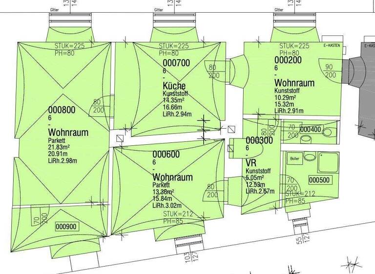 Wohnung zur Miete 693 € 3,5 Zimmer EG Hofgasse 10a Innere Stadt Graz 8010