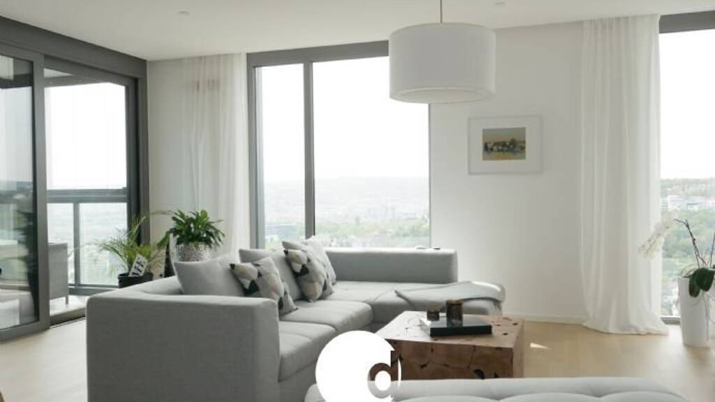 Wohnung zur Miete 1.570 € 2,5 Zimmer 81,6 m² 14. Geschoss Feuerbach Stuttgart 70192