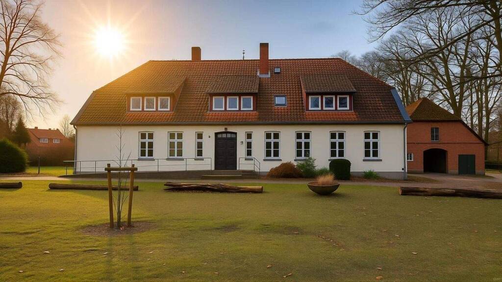 Mehrfamilienhaus zur Miete 2.900 € 293 m² 1.100 m² Grundstück Haupstraße 6 Delmsen Neuenkirchen 29643