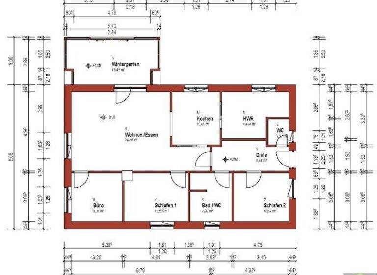 Einfamilienhaus zum Kauf 339.800 € 4 Zimmer 121,5 m² 300 m² Grundstück frei ab sofort Azmannsdorf Erfurt * 99098