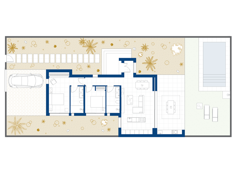 Villa zum Kauf - Erstbezug 343.500 € 3 Zimmer 125 m² 405 m² Grundstück frei ab sofort Murcia 30155