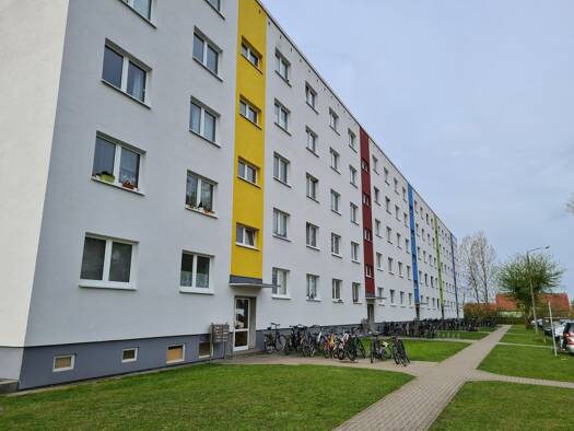 Wohnung zur Miete 445 € 4 Zimmer 68,4 m² 4. Geschoss frei ab sofort Brandteichstraße 18C Industriegebiet Greifswald 17489