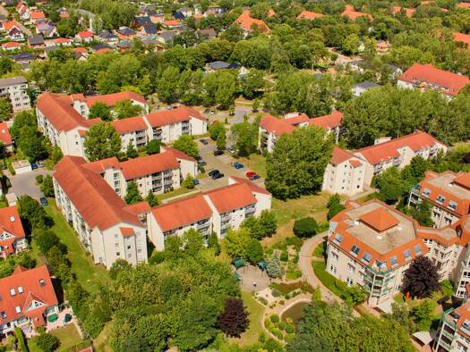 Wohnung zur Miete 400 € 2 Zimmer 51,4 m² 1. Geschoss frei ab sofort Alte Lauchstädter Straße 8 Merseburg 06217