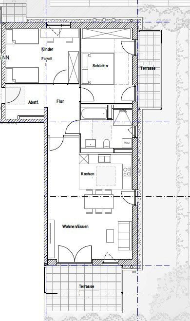 Wohnung zur Miete 1.550 € 3 Zimmer 100 m²<br/>Wohnfläche 1.<br/>Geschoss Bad Aibling 83043