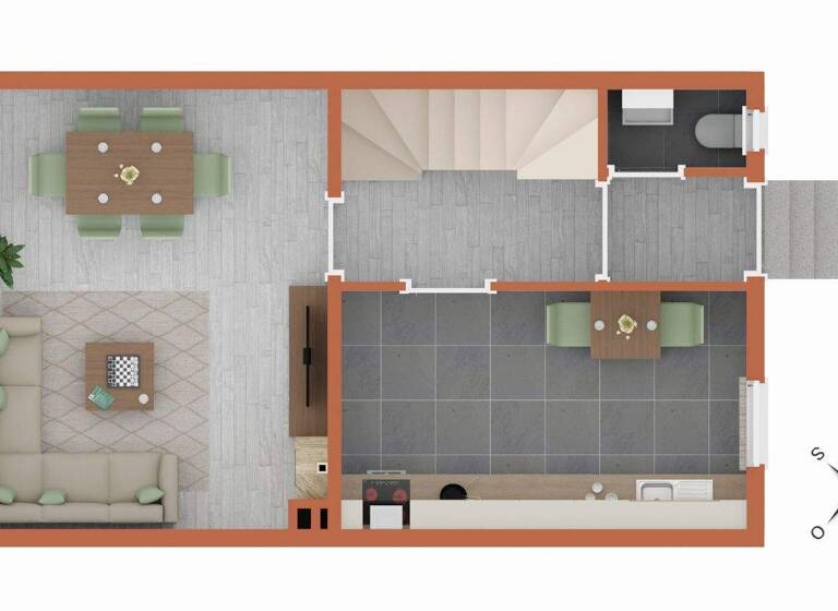 Reihenmittelhaus zum Kauf 149.000 € 3 Zimmer 69 m² 167 m² Grundstück Geislingen Geislingen an der Steige 73312