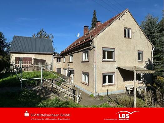 Einfamilienhaus zum Kauf 49.000 € 5 Zimmer 100 m² 3.645 m² Grundstück Reinsberg Reinsberg 09629
