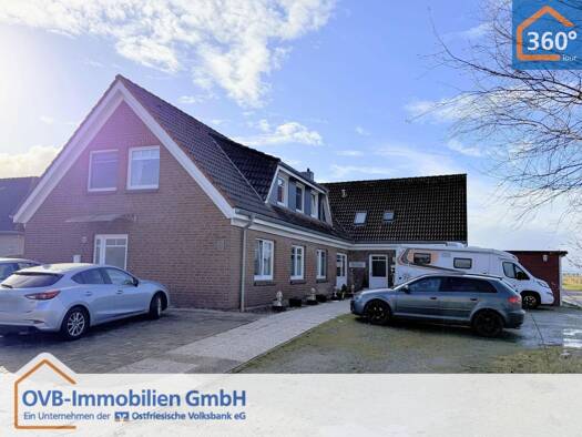 Mehrfamilienhaus zum Kauf 455.000 € 11 Zimmer 306,8 m² 777 m² Grundstück Pewsum Krummhörn 26736