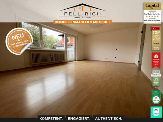 Wohnung zur Miete 1.050 € 3 Zimmer 93 m² frei ab 01.10.2025 Knielingen Karlsruhe 76187