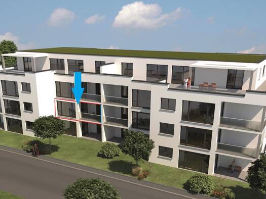 Wohnung zum Kauf - Erstbezug 439.500 € 4 Zimmer 133,8 m² Dauchingen 78083