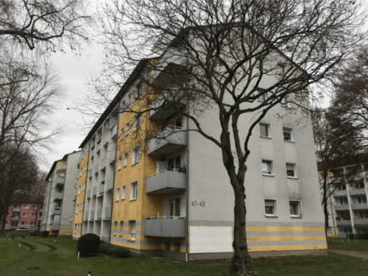 Wohnung zur Miete 405 € 2 Zimmer 48,6 m² 3. Geschoss frei ab 15.04.2026 Pfortengartenweg 49 Zeilsheim Frankfurt am Main 65931