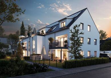 Wohnung zum Kauf - Neubau provisionsfrei 543.400 € 3 Zimmer 105,1 m² Dachgeschoss, 2. Geschoss frei ab sofort Am Hochgericht 13 Roth Roth 91154