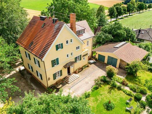 Haus zum Kauf 998.000 € 10 Zimmer 336,6 m² 3.234 m² Grundstück Roßhaupten Röfingen / Roßhaupten 89365