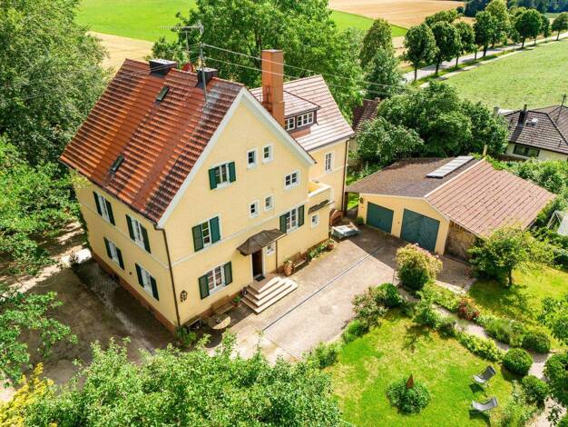 Haus zum Kauf 998.000 € 10 Zimmer 336,6 m² 3.234 m² Grundstück Roßhaupten Röfingen 89365