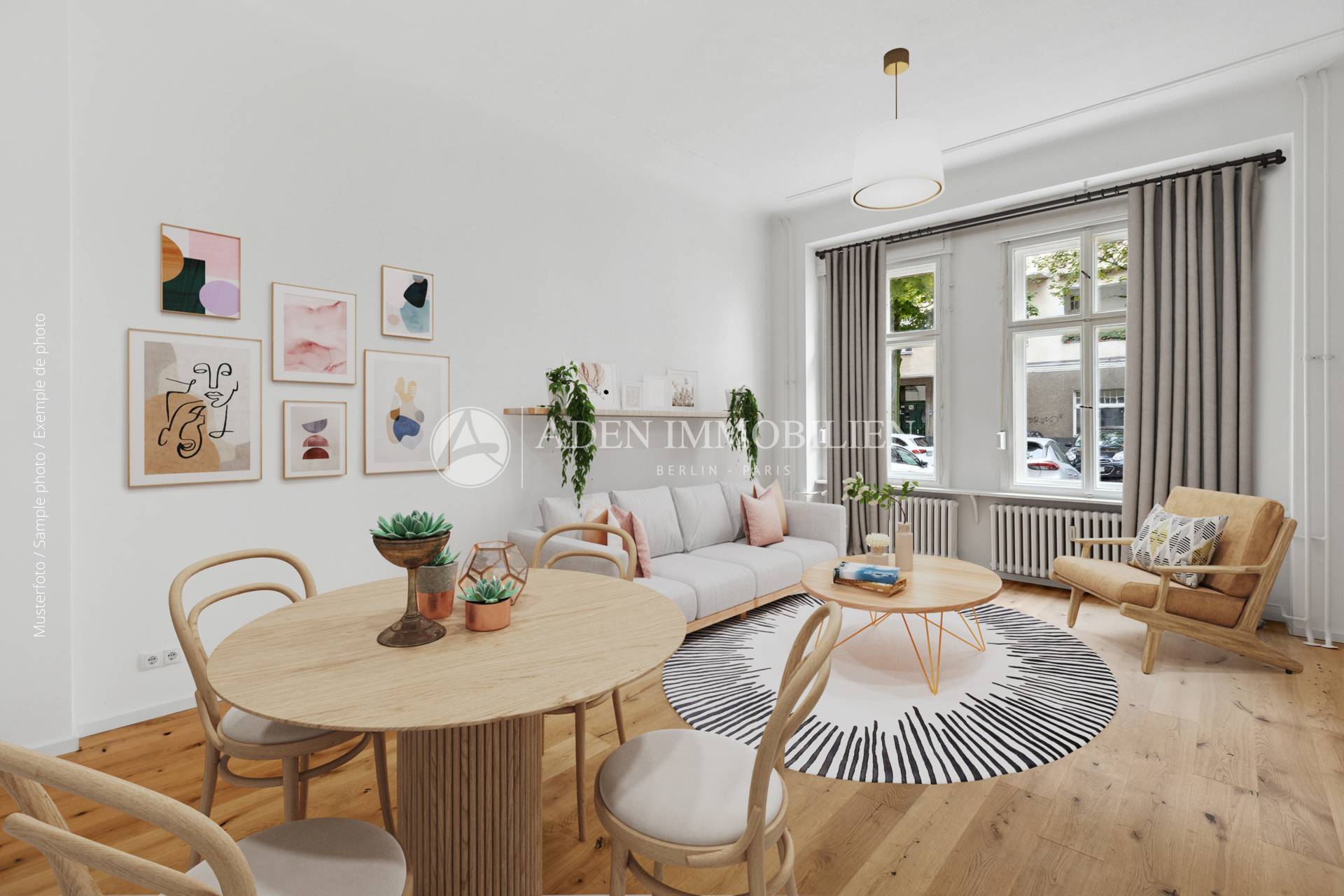 Wohnung zum Kauf 299.000 € 1,5 Zimmer 56 m²<br/>Wohnfläche EG<br/>Geschoss Philippistr. 3 Charlottenburg Berlin 14059