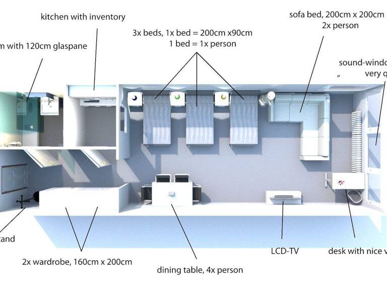Studio zum Kauf provisionsfrei 177.200 € 1 Zimmer 51 m² 8. Geschoss frei ab sofort Gebhardtstr. 2 Innenstadt Fürth 90762