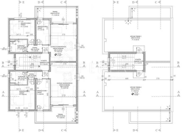 Wohnung zum Kauf 350.000 € 3 Zimmer 78 m² 2. Geschoss Petrcane, Zadar - Okolica Petrcane - Kozino