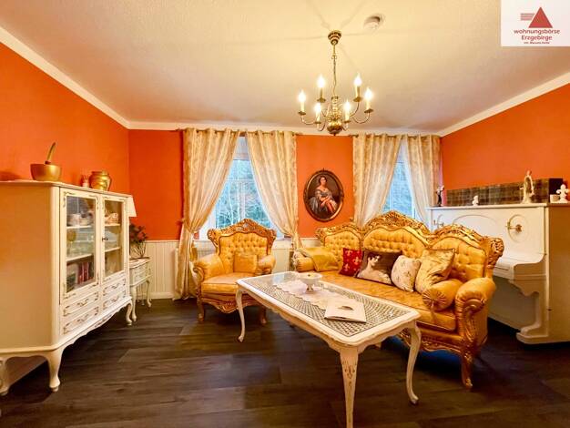 Wohnung zur Miete 380 € 2 Zimmer 47,2 m² EG Hauptstraße 152 Cämmerswalde Neuhausen/Erzgebirge 09544