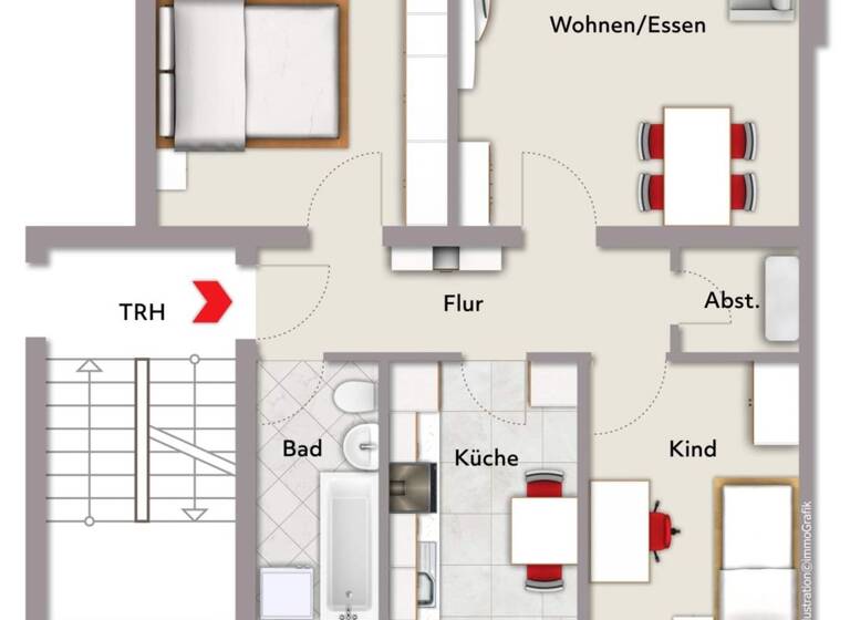 Wohnung zum Kauf 99.000 € 3 Zimmer 63 m² Mahndorf Bremen 28307