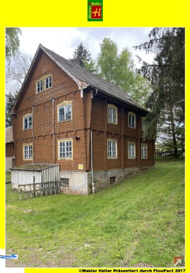 Haus zum Kauf 49.500 € 10 Zimmer 280 m² 1.600 m² Grundstück Heinersgrün Weischlitz/ OT Heinersgrün 08538