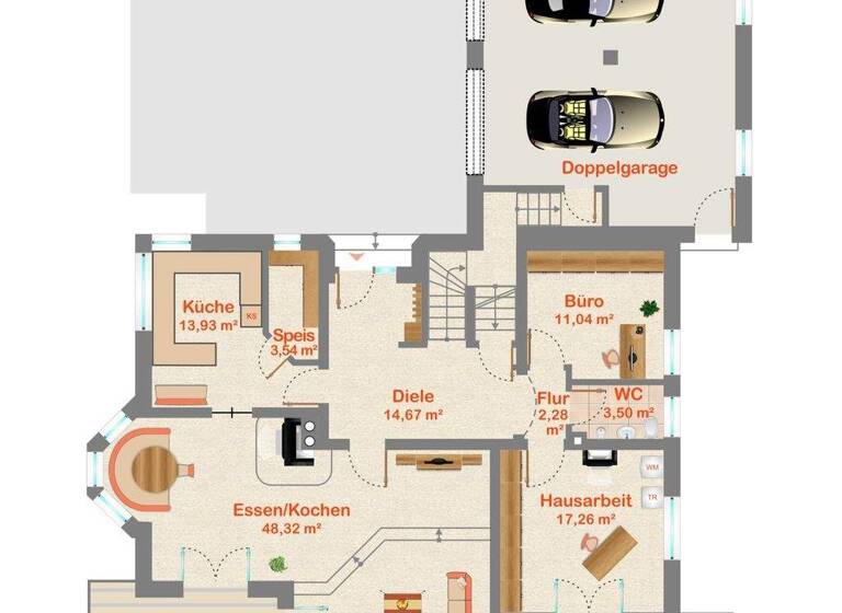 Einfamilienhaus zum Kauf 1.150.000 € 6 Zimmer 254,1 m² 1.034 m² Grundstück Thierham Hohenwart 86558