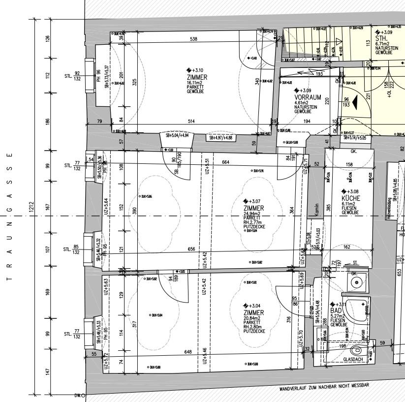 Wohnung zur Miete 384 € 3 Zimmer 83 m²<br/>Wohnfläche 1.<br/>Geschoss Traungasse Gmunden 4810