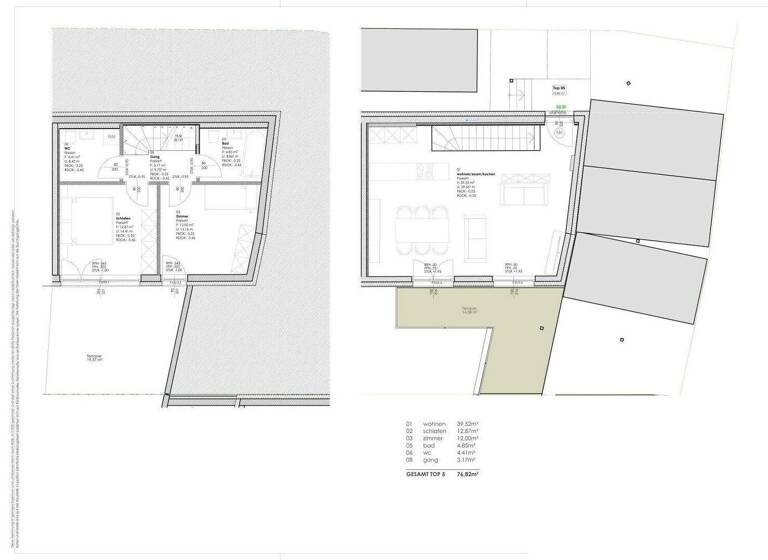 Maisonette zum Kauf - Erstbezug 480.000 € 3 Zimmer 76,8 m² EG Kundl 6250